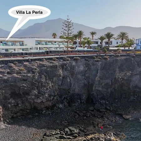 Villa La Perla - Oceanfront - View To Fuerteventura Lobos * Playa Blanca (Lanzarote)